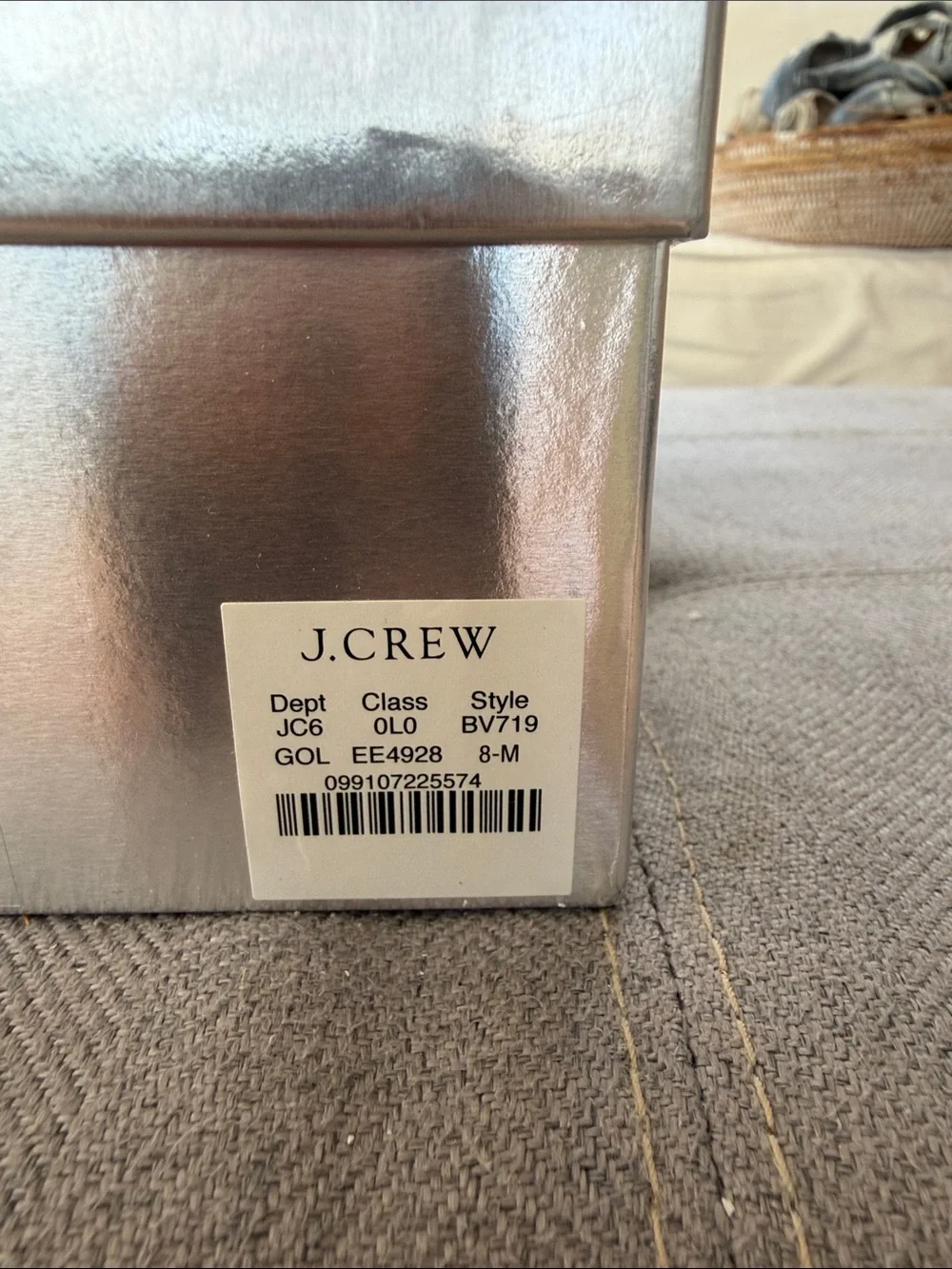 J. Crew three braided